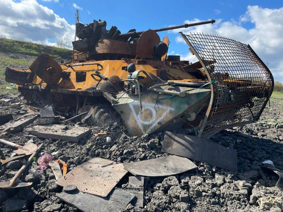 Знищений танк