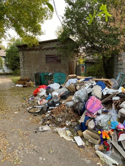 смітник в Алчевську