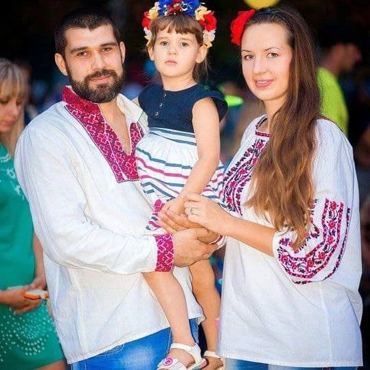 Євген Ковальов з родиною