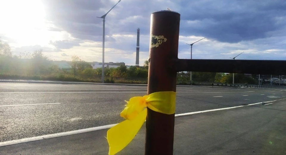 Акція патріотів в Луганську