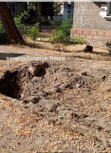 Приліт в Сєвєродонецьку