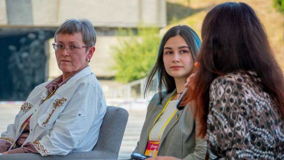 Дискусія освітян під час Фестивалю Думок