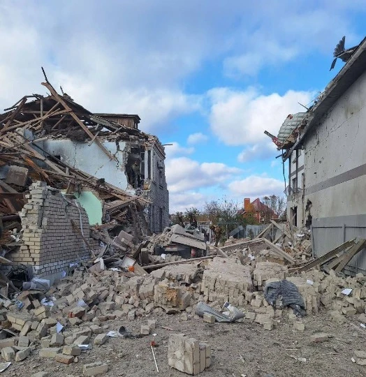 Вибух в окупованому Скадовську