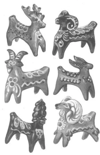 Свистунці, керамічна іграшка для дітей з 20 століття