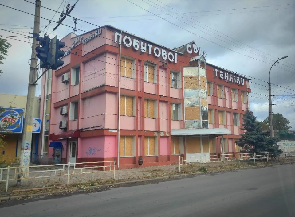 Фотографував Херсон з вікна авто/Олександр Волчанський