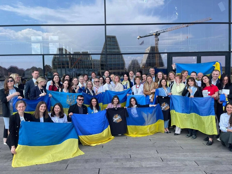 Акція на передання Данією Україні F-16