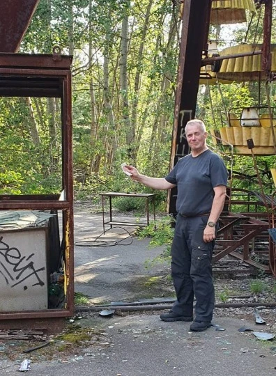 Данський волонтер Єнс Альструп в Україні