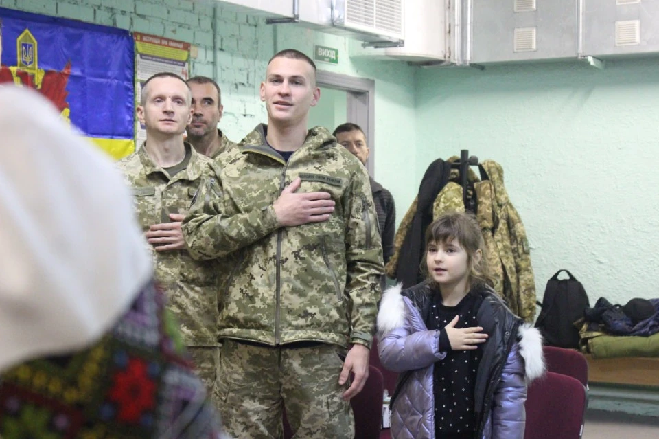 Військові з дітьми / Луганський прикордонний загін