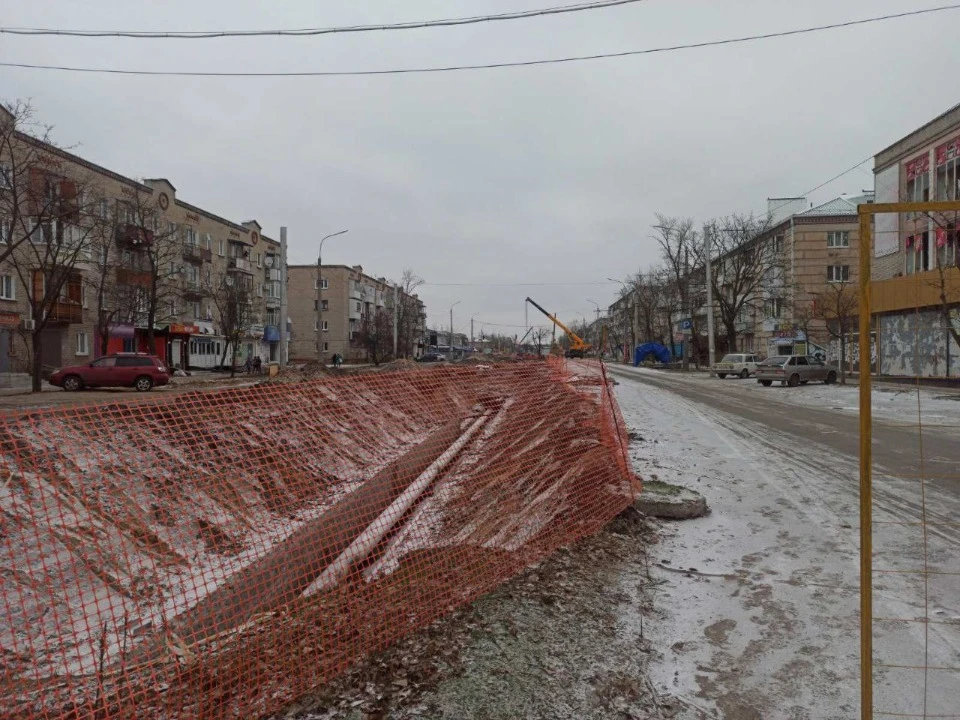 Розриті теплотраси в окупованому Сєвєродонецьку, грудень 2023