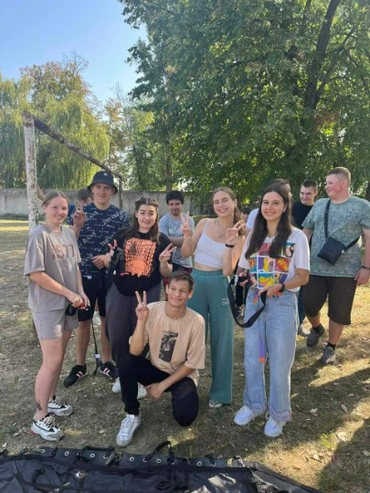 Анастасія Пелих з друзями/з особистого архіву