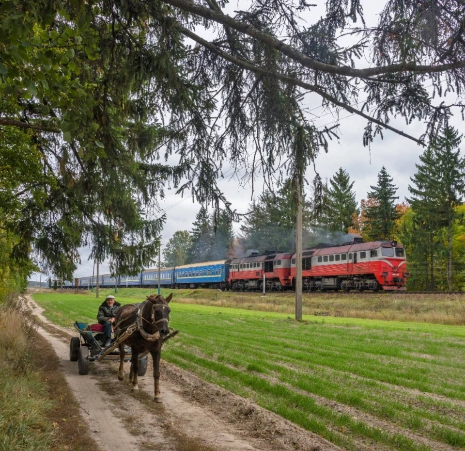 Фото потягів від Миколи Олексієнка