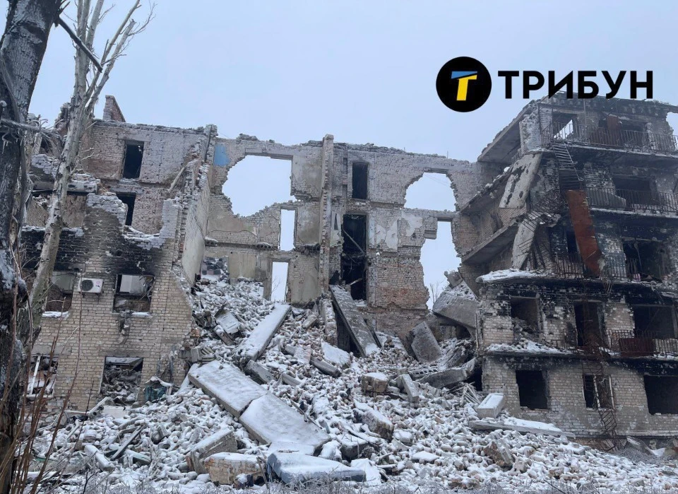 Окупований Бахмут, центр уїзду, сьогодні має такий вигляд