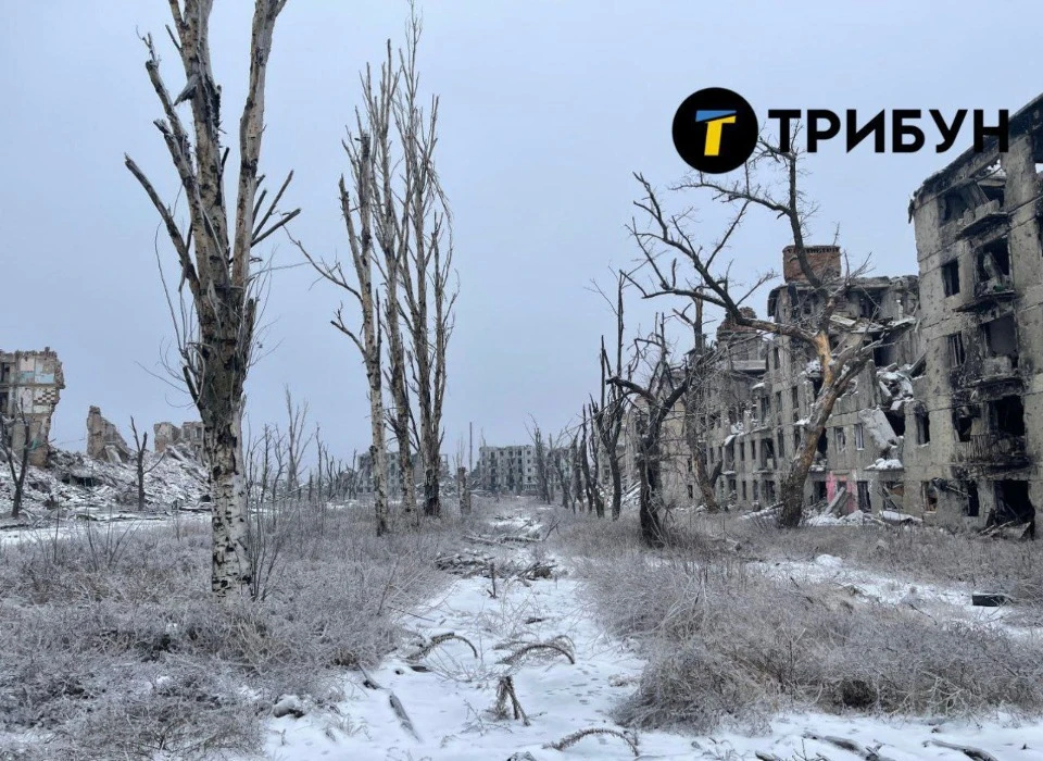 Окупований Бахмут, центр уїзду, сьогодні має такий вигляд