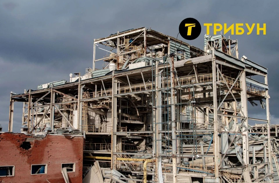 Такий вигляд має завод Knauf Донбасс у Соледарі.