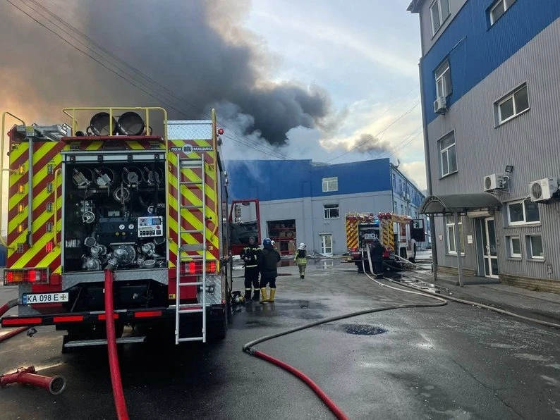 Наслідки ворожої атаки на Київ