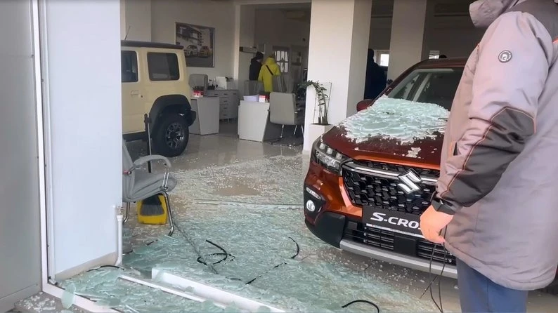 Наслідки ворожої атаки на Київ