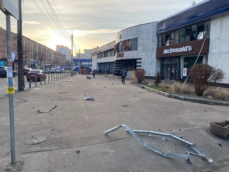 Наслідки ворожої атаки на Київ