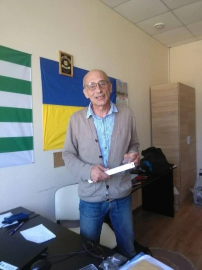 Ігор Бондаренко на роботі