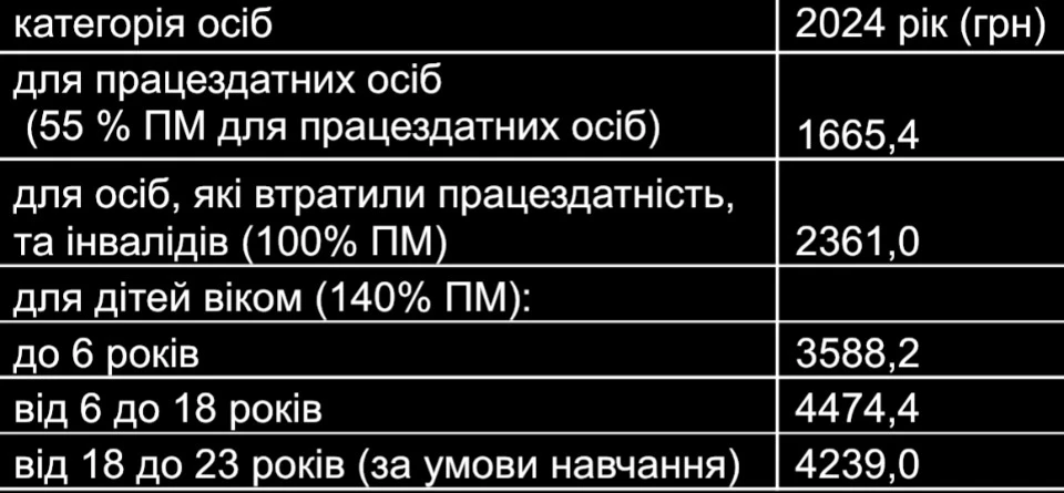 державна допомога в 2024 році