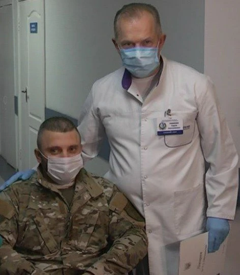 Сергій після поранення