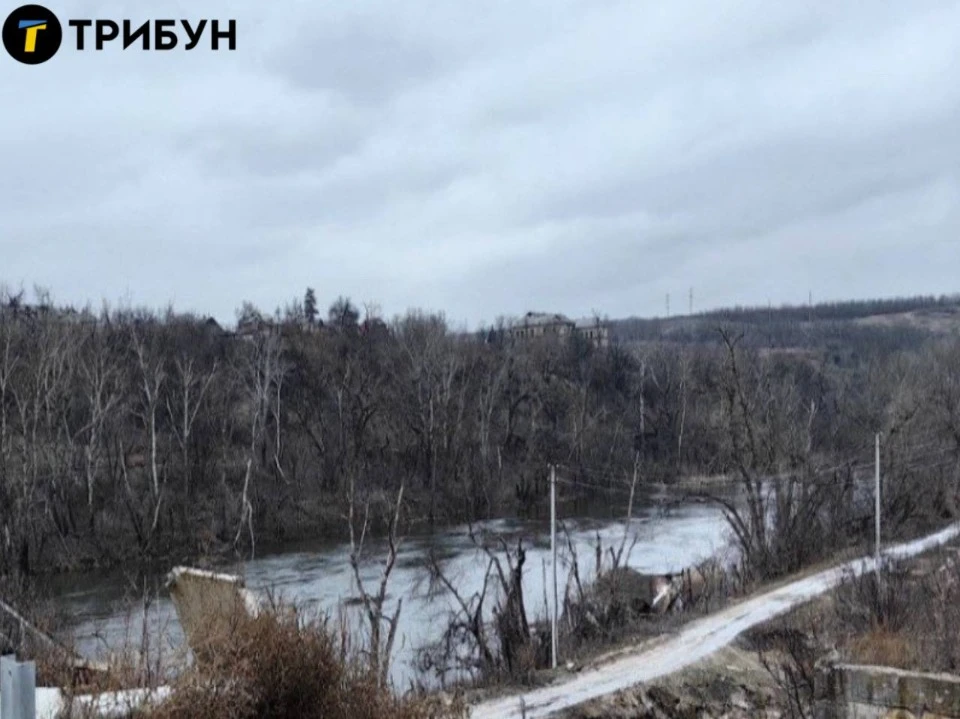 Міст між Лисичанськом і Сєвєродонецьком