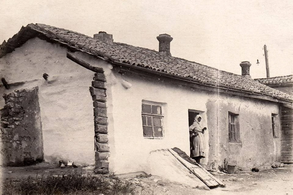 українські хати Кам'яного Броду, десь на початку ХХ ст/невідомий автор