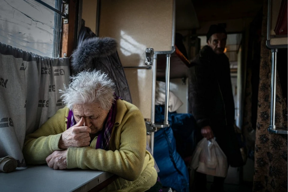 евакуація з Донеччини