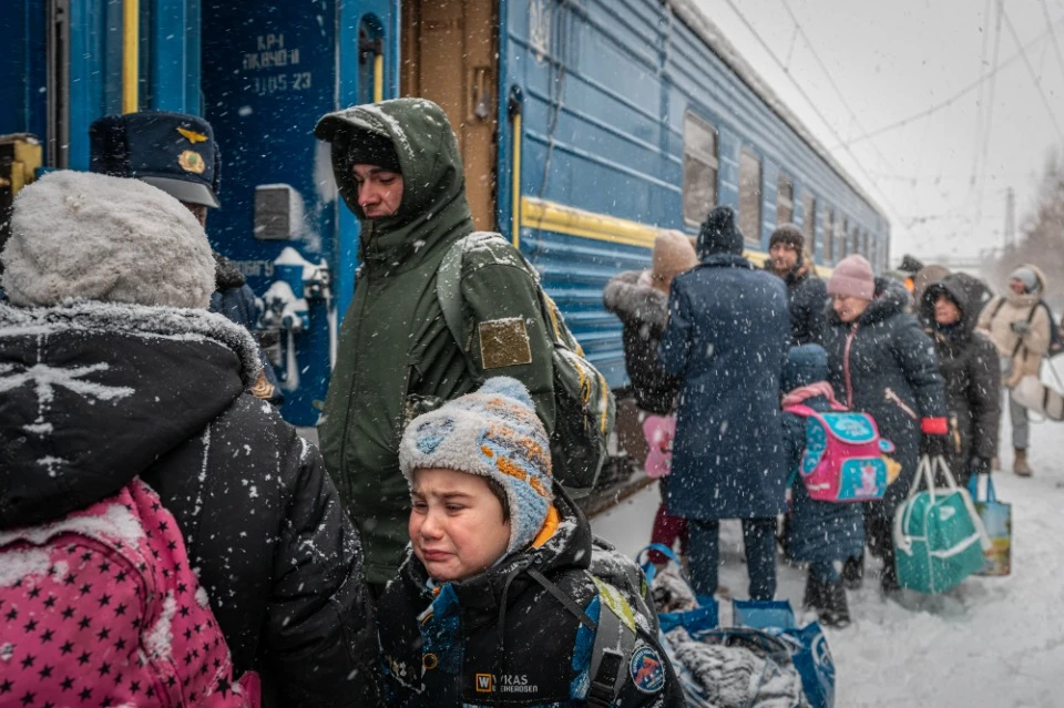евакуація з Донеччини