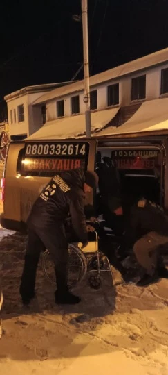 Эвакуация через коридор в Сумской области, Схід SOS