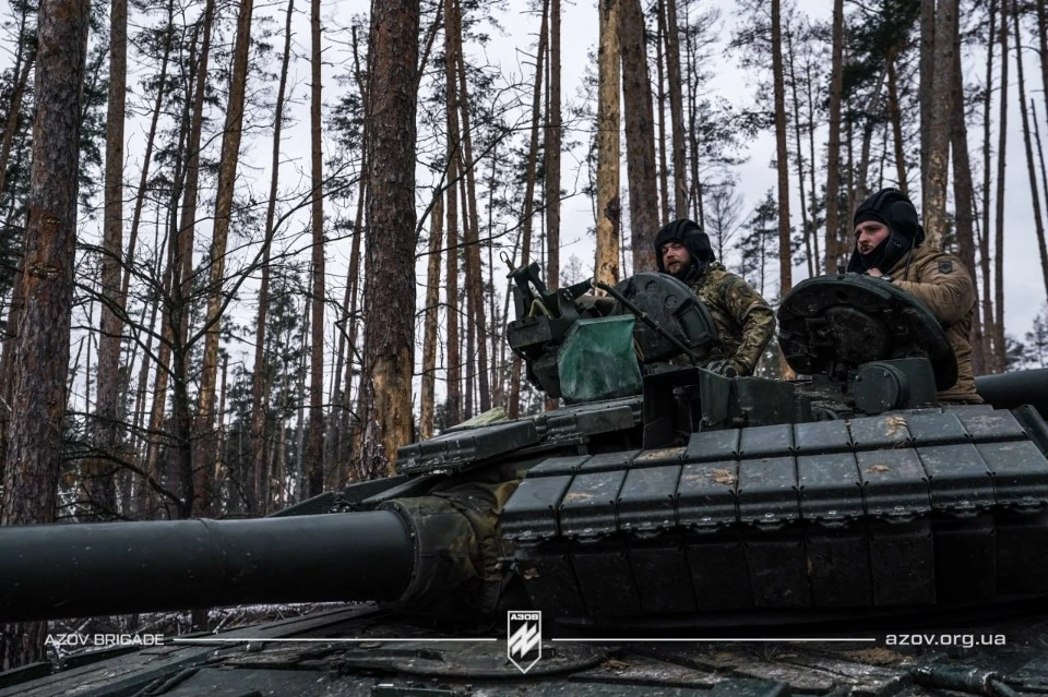 танки азову в лісах кремінної