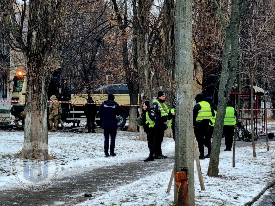 Ракетний удар по Києву