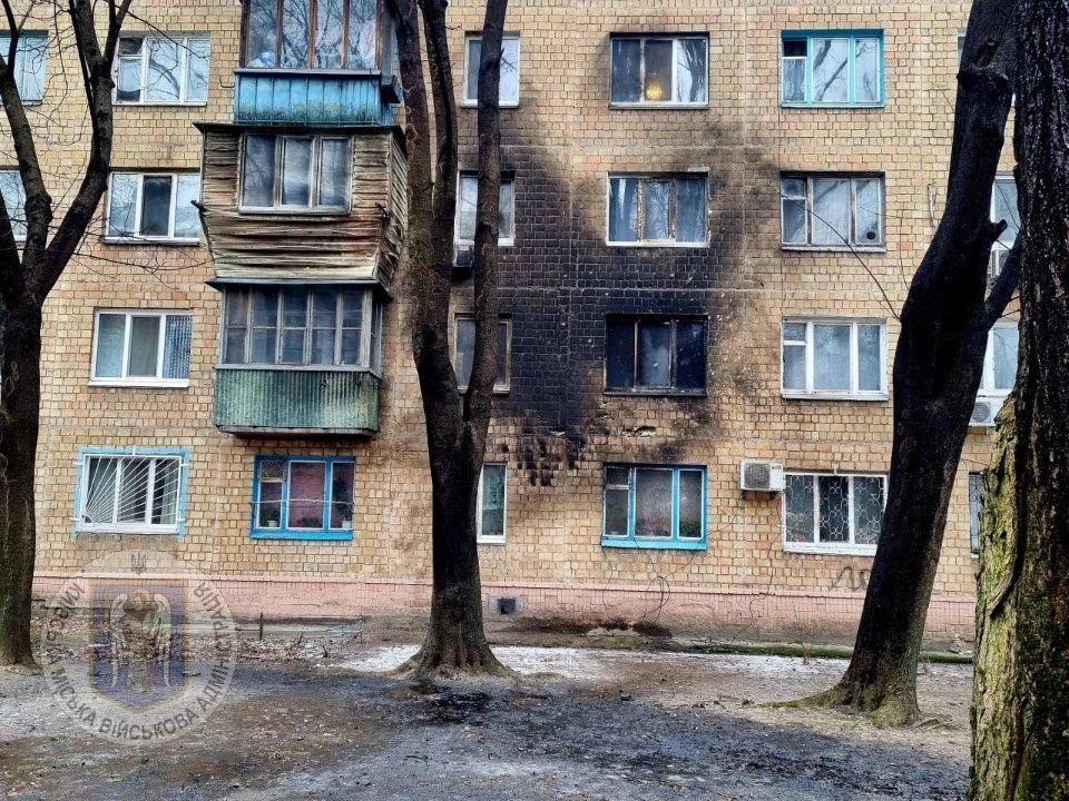 Ракетний удар по Києву