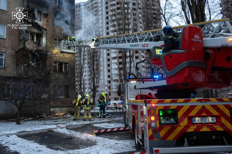 Ракетний удар по Києву
