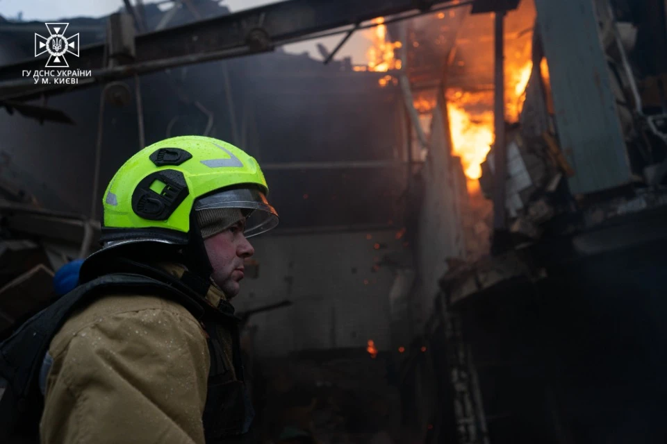 Ракетний удар по Києву