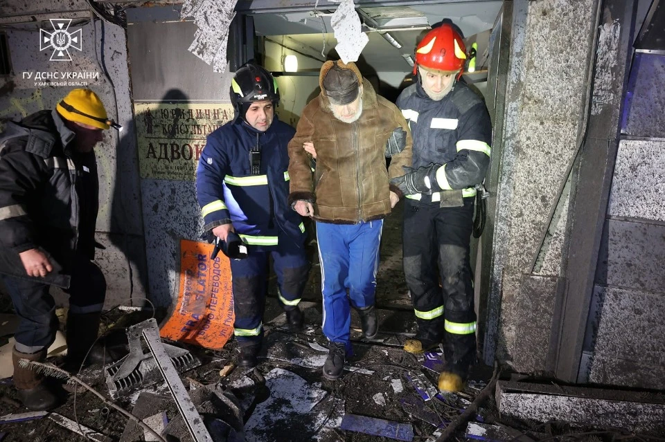 Удар по Харкову 23 січня