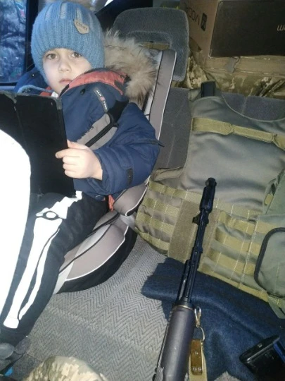 Так вони виїздили з Сєвєродонецька