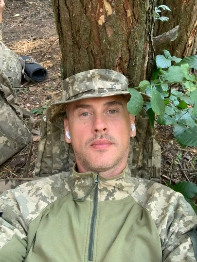 Валерій Куліков під час службі у лавах ЗСУ