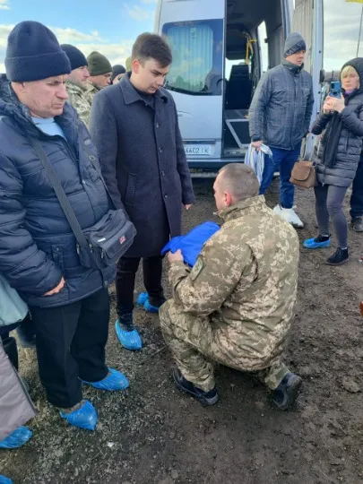 Поховання героя, луганського прикордонника Сергія Владикина