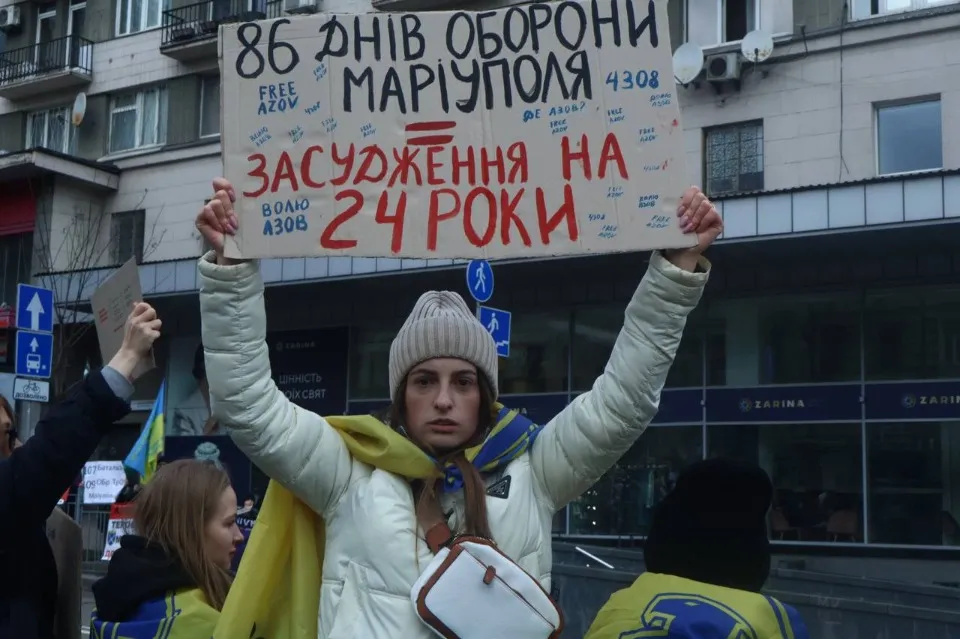 Акція Не мовчи. Полон вбиває в Києві