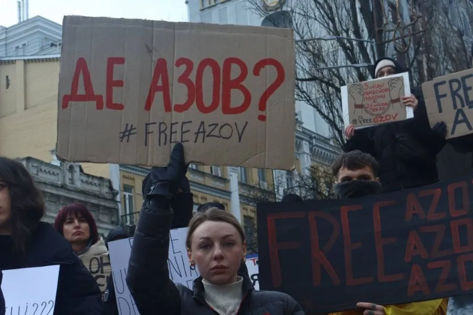 Акція Не мовчи. Полон вбиває в Києві