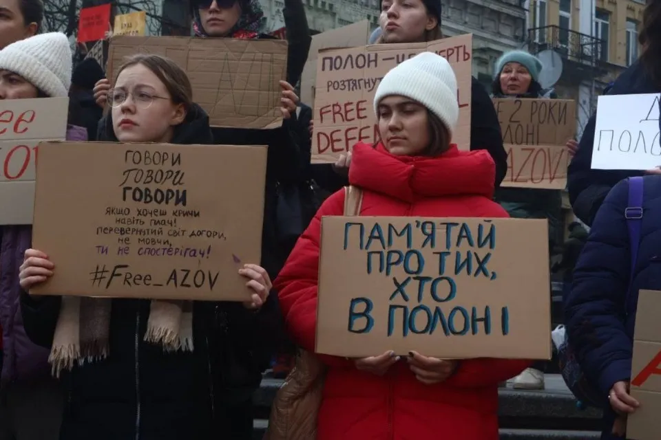 Акція Не мовчи. Полон вбиває в Києві