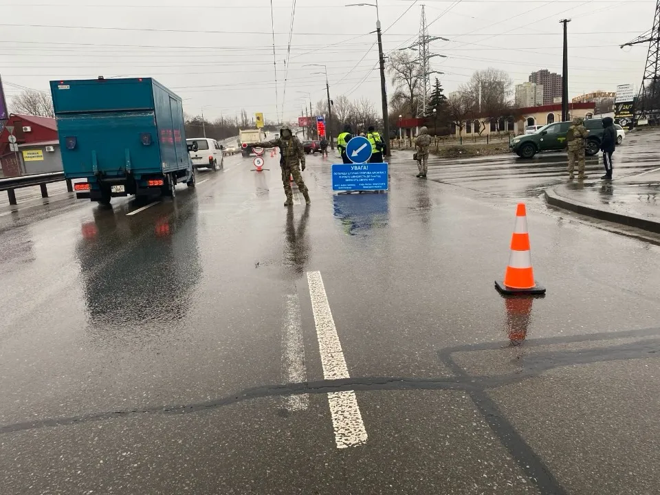 Блокпост у Києві