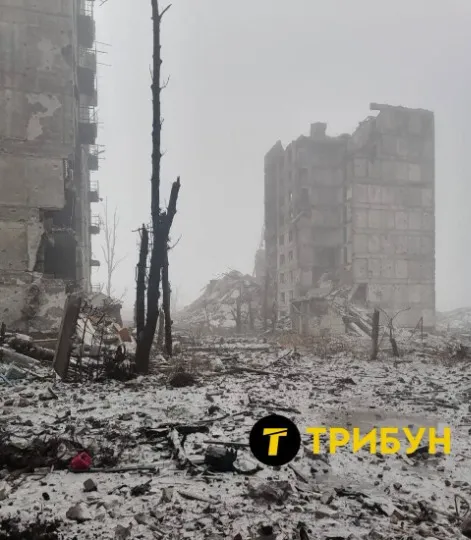 Бахмут, лютий 2024 року