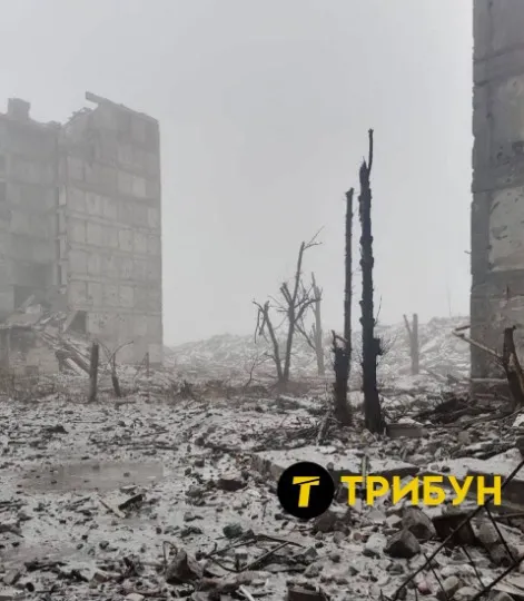 Бахмут, лютий 2024 року