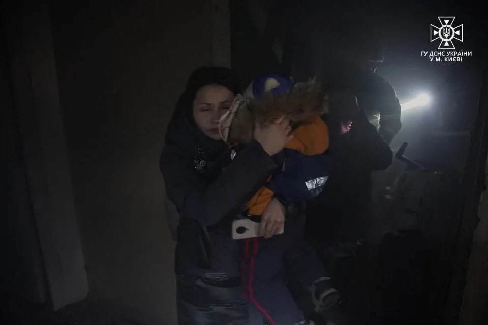 Ракетний обстріл Києва, 7 лютого 2023 р.