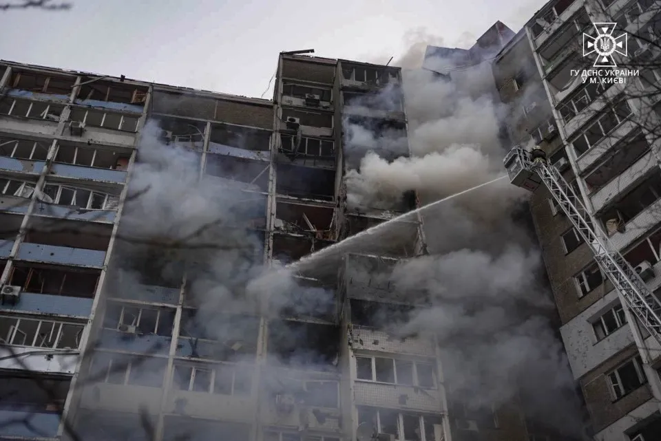 Ракетний обстріл Києва, 7 лютого 2023 р.