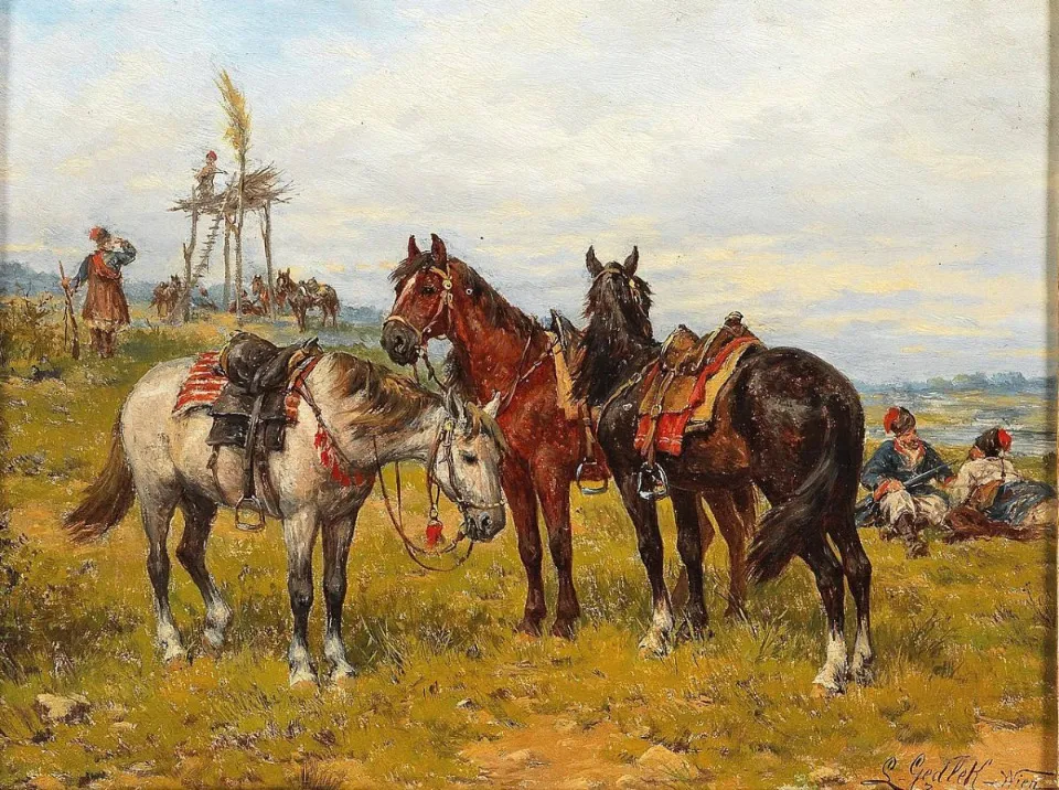 Картина запорожців на Донбасі