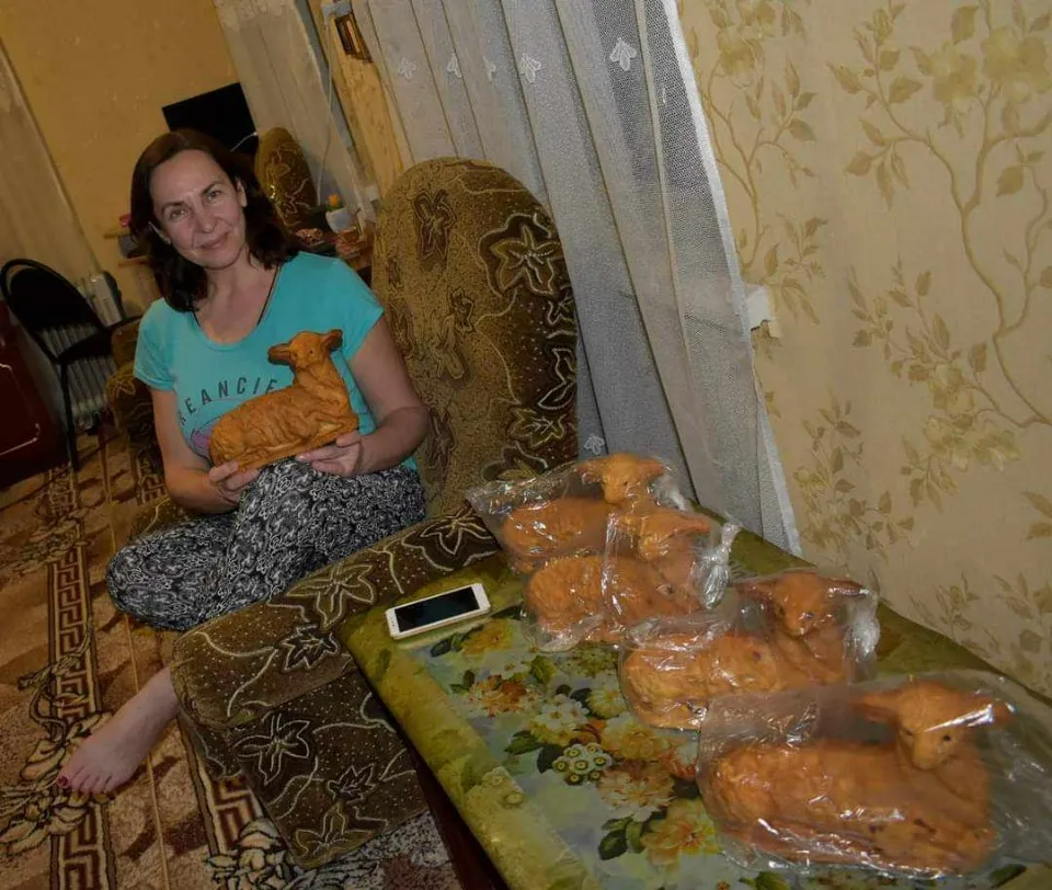 Людмила Якимінська розповіла про традицію випікання баранців