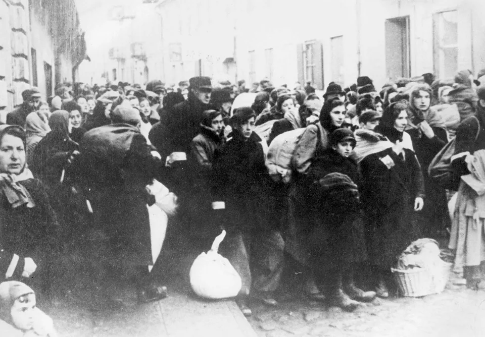 Deportation of Jews from the city. Drohobych