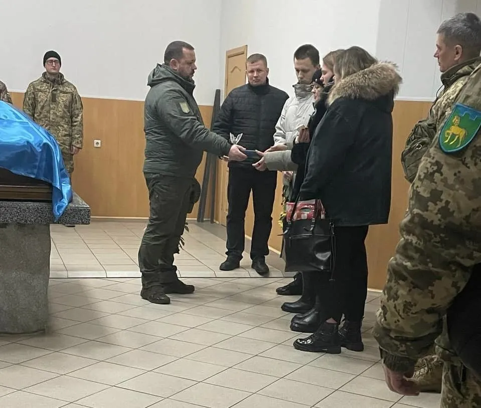 Похорони Андрія Трощия
